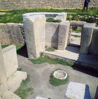 Sito del tempio megalitico, c.30000-c.25000 a.C. da Megalithic